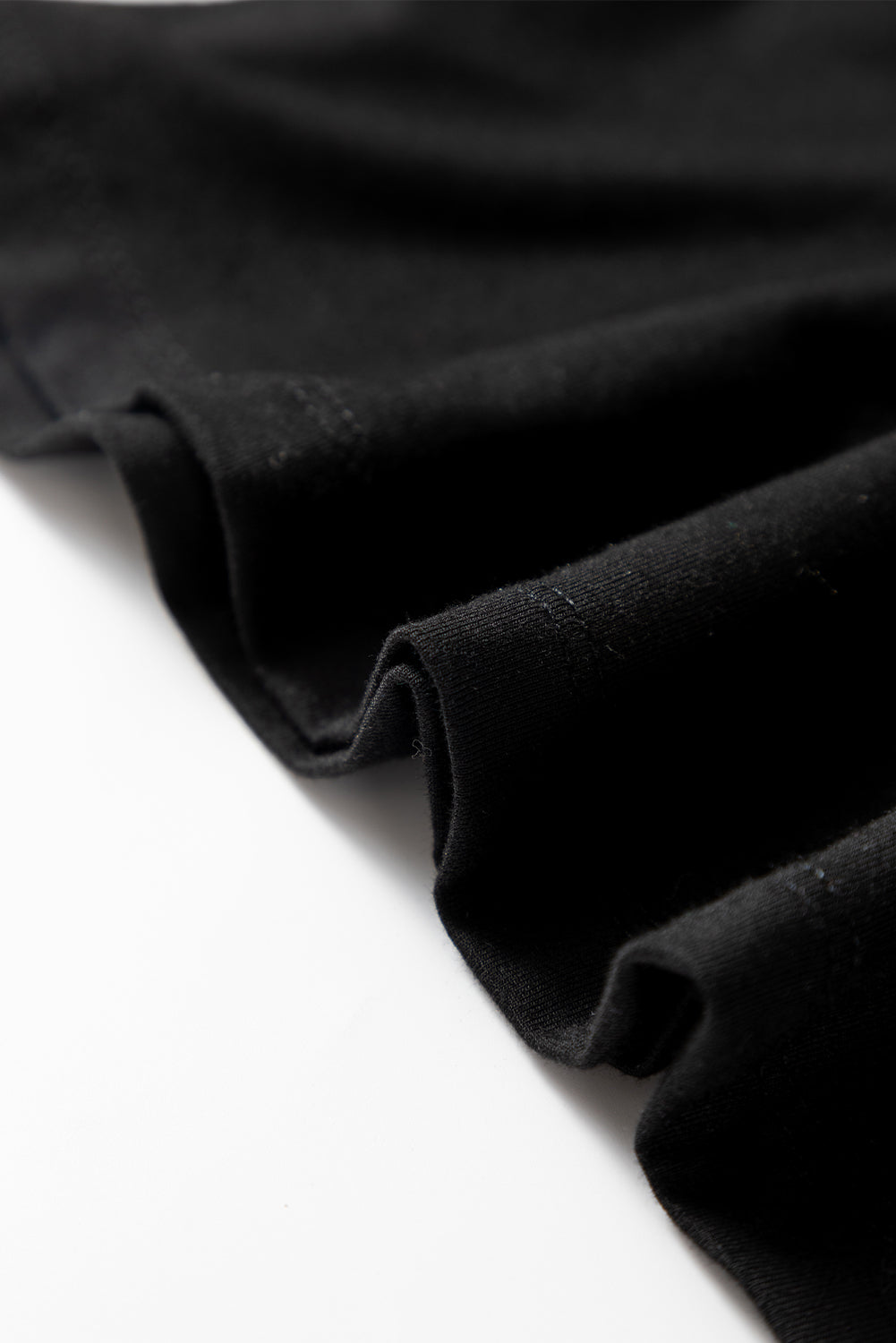 Solid Color Long Sleeve Fitted Top