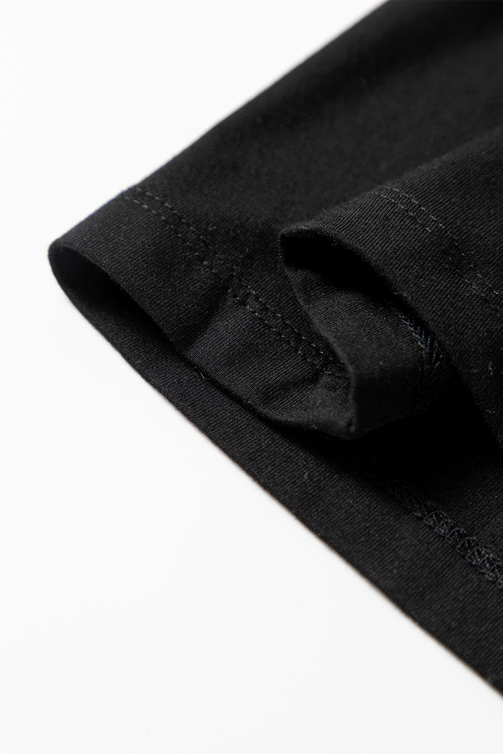 Solid Color Long Sleeve Fitted Top